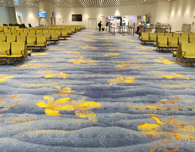 【海马地毯工程案例】广州白云国际机场航站楼